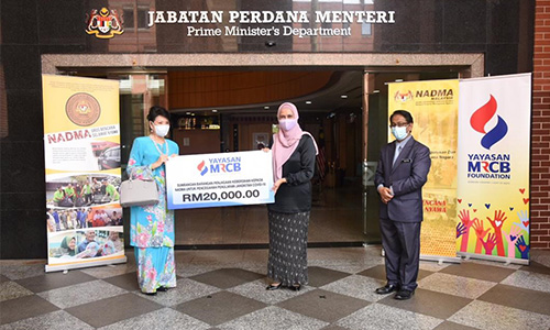 Yayasan MRCB Contributes Hygiene Kits Worth RM20K to NADMA