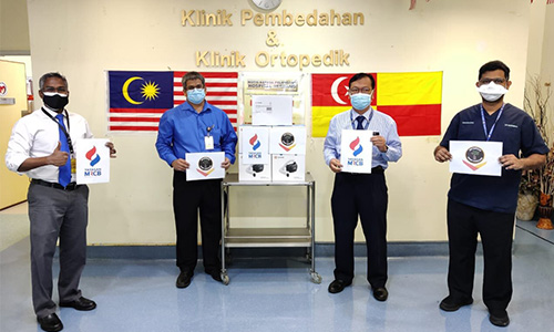 Yayasan MRCB Donates Powered Air-Purifying Respirators (PAPR) to Hospital Serdang